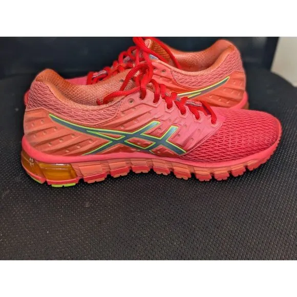 Asics Gel Quantum 180 Running Sneakers/Shoes Coral Women's Size 9
