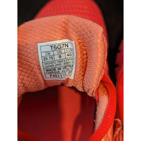 Asics Gel Quantum 180 Running Sneakers/Shoes Coral Women's Size 9