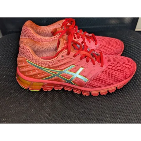Asics Gel Quantum 180 Running Sneakers/Shoes Coral Women's Size 9