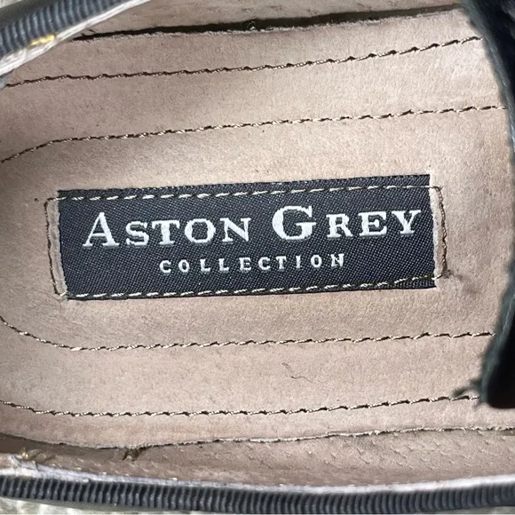 Aston Grey Collection leather shoes