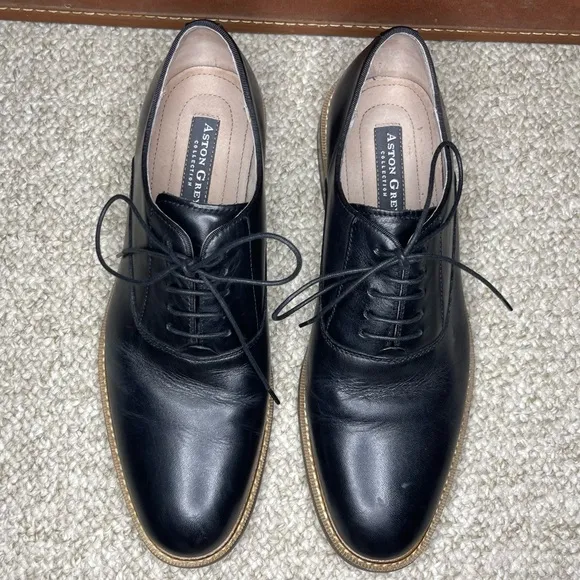 Aston Grey Collection leather shoes