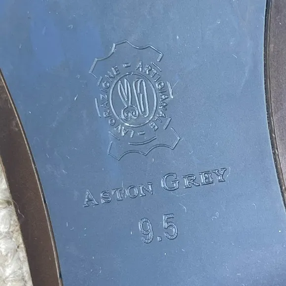 Aston Grey Collection leather shoes