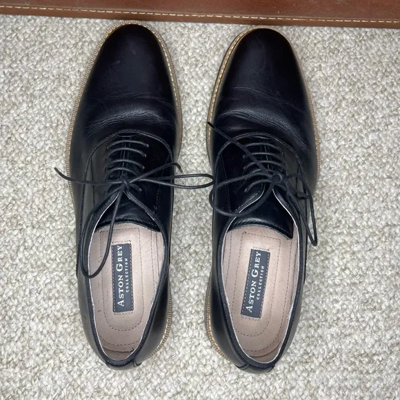 Aston Grey Collection leather shoes