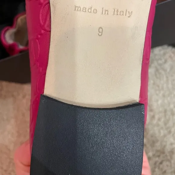 Authentic Valentino calliope ballet flat shoes,size 9