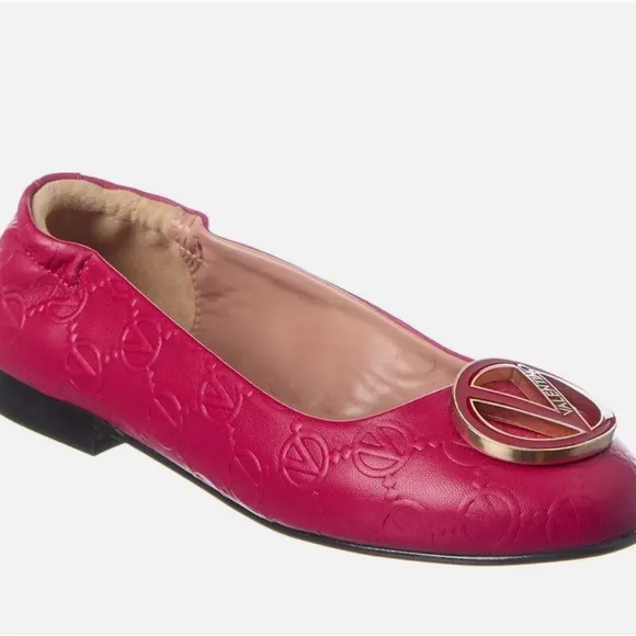 Authentic Valentino calliope ballet flat shoes,size 9