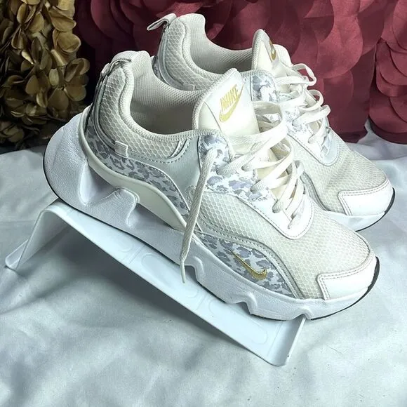 (B2) Nike RYZ 365 2 White Light Bone Sail,New Model,Women's Running Shoes,Size 8