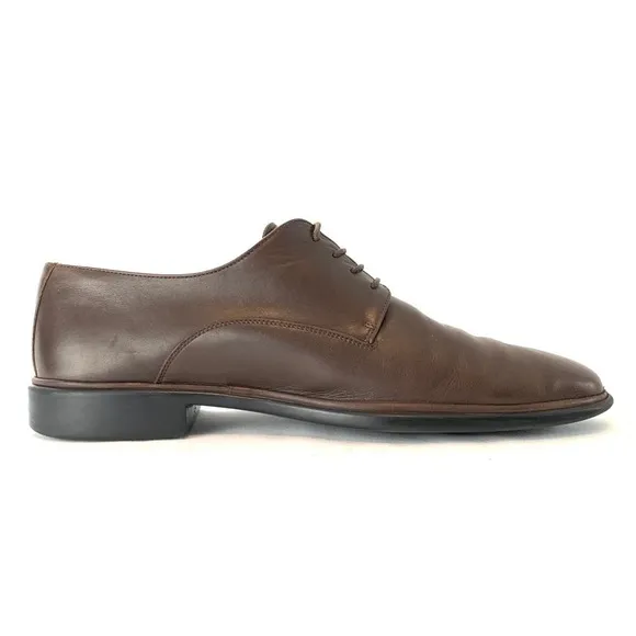 Bally Cabriel nutmeg leather lace up shoes 9 E