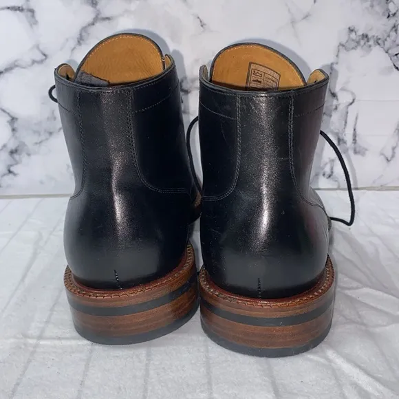 Beckett Simonon Lopez Boots - Men's Black Leather Men's Shoes,size 91/2Casual