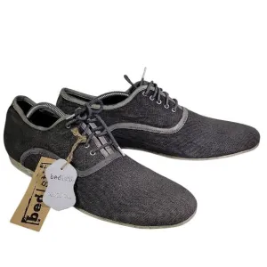 Bed Stu Cosburn Grey Lace Up Oxford Dress Shoes Mens Size 12 NWT