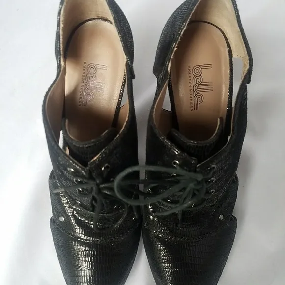 Belle by Sigerson Morrison bootie shoes heels sz 9