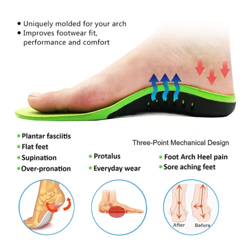 Best Orthopedic Shoes Sole Insoles For Shoes Arch Foot Pad