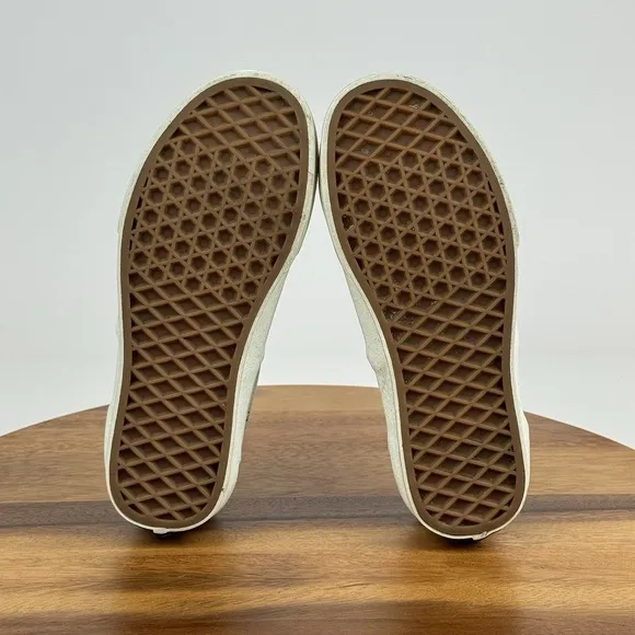 Big Kids Vans Era It's All We Got Taupe Brown Canvas Sneakers Shoes Size 3.5 Y