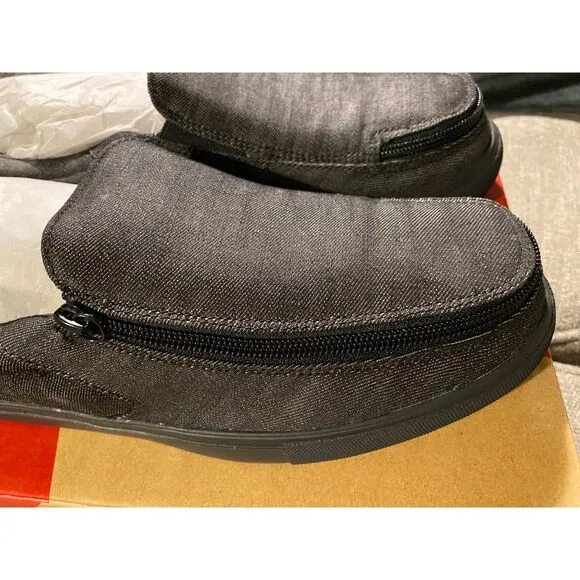 Billy The O.G. Men's Black Denim Shoes Easy On/Off New In Box Size 11 Adaptive