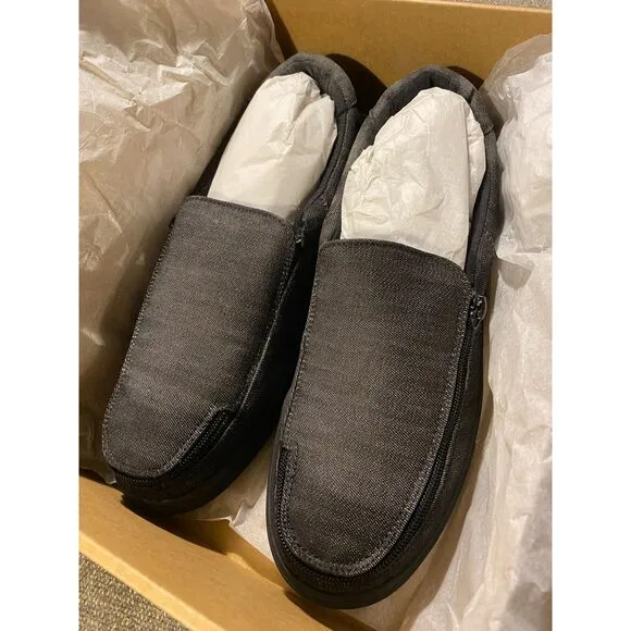 Billy The O.G. Men's Black Denim Shoes Easy On/Off New In Box Size 11 Adaptive