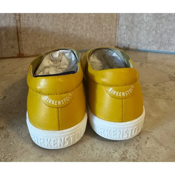 Birkenstock Barrie Slip-On Lemon/Yellow EU 37 / US W6 NIB Narrow Fit