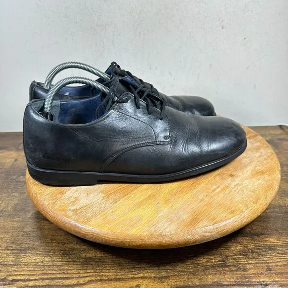 Birkenstock Jaren Mens Size 10.5 Black‎ Brown Loafers Shoes