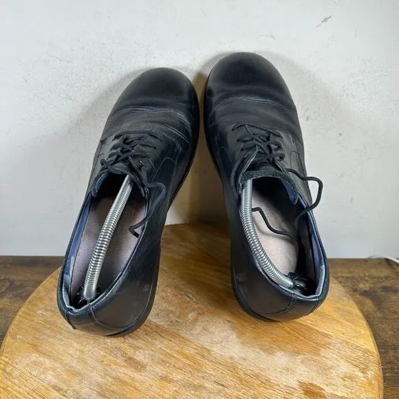 Birkenstock Jaren Mens Size 10.5 Black‎ Brown Loafers Shoes