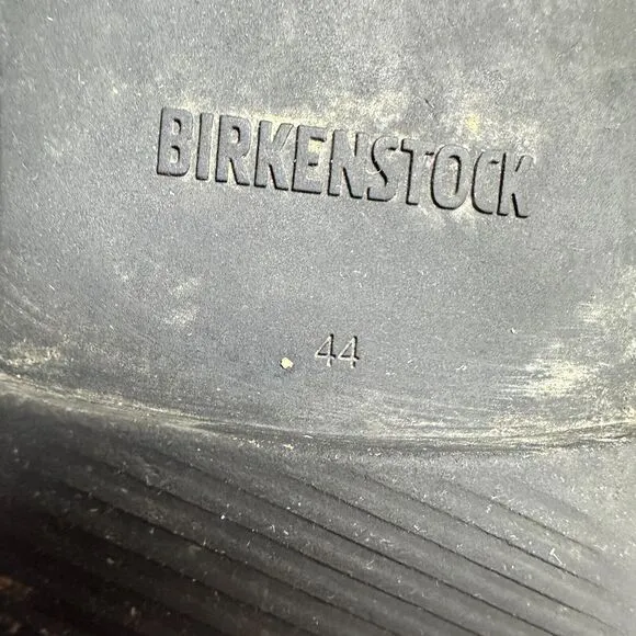 Birkenstock Jaren Mens Size 10.5 Black‎ Brown Loafers Shoes