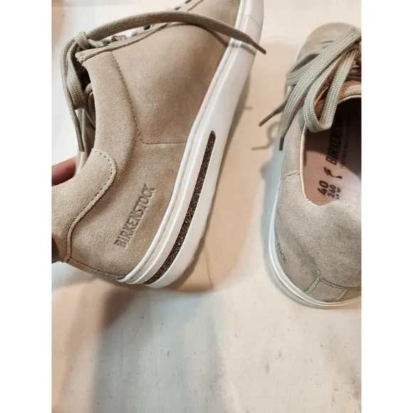 Birkenstock Suede Leather Sneakers Casual Lace Up Shoes EU 40 US 9