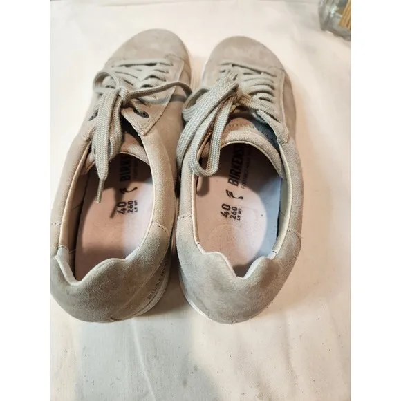 Birkenstock Suede Leather Sneakers Casual Lace Up Shoes EU 40 US 9