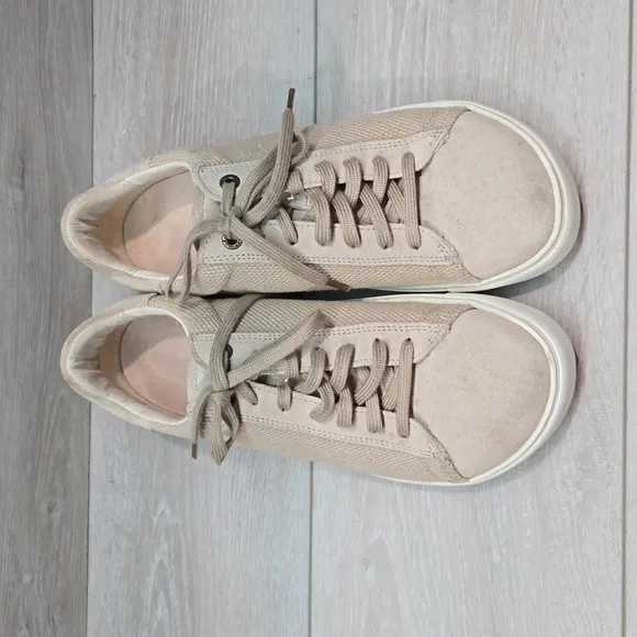 Birkenstock Women Bend Low Canvas suede Sneakers shoes sz 40/9 Narrow