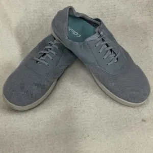 Blue olukai slide on shoe
