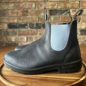Blundstone Original 2209 Gray Denim Leather Suede Sneaker Ankle Boots Size 10 M