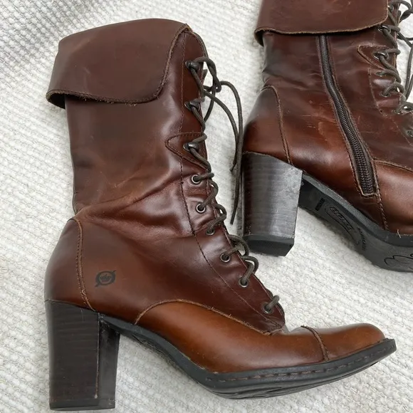 Born leather vintage inspired boots