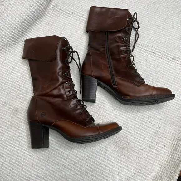 Born leather vintage inspired boots