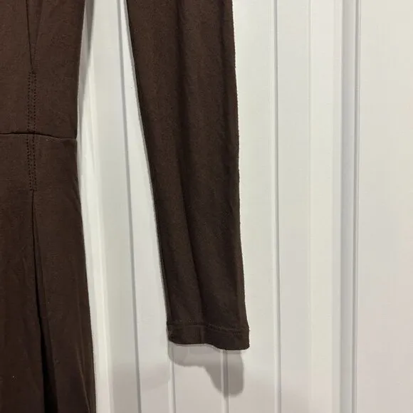 BOSS by Hugo Boss Long Sleeve Brown Dress Women’s Size XS