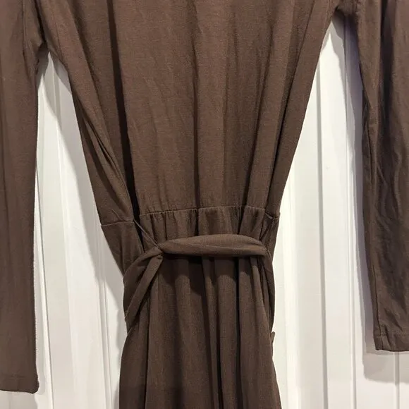 BOSS by Hugo Boss Long Sleeve Brown Dress Women’s Size XS