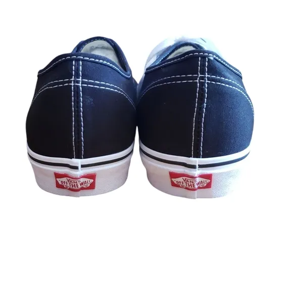 Brand New Vans Men's Black Canvas Sneakers Size 15