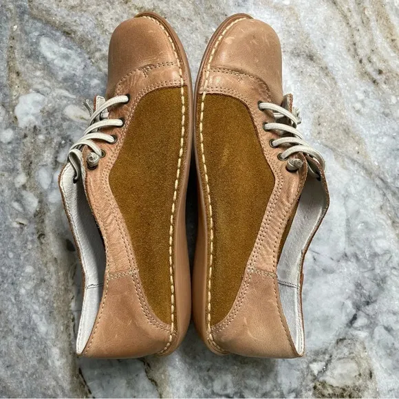 Bran's Spanish Suede Leather Lace Women's Shoes Size 37