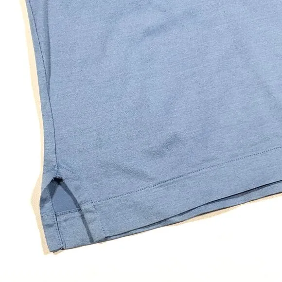 Brioni Light Blue Pocket Tee T Shirt Soft Cotton Casual Size XL B8