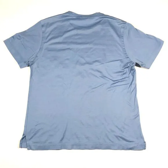 Brioni Light Blue Pocket Tee T Shirt Soft Cotton Casual Size XL B8