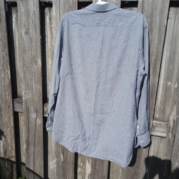 Brioni Neiman Marcus L/S Shirt Mens Large  Italy 17.5 / 44 Cotton Italy