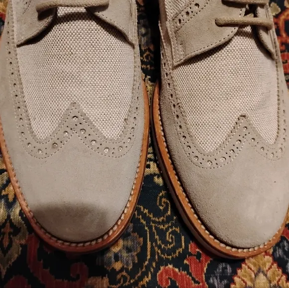 Brioni wingtip shoes
