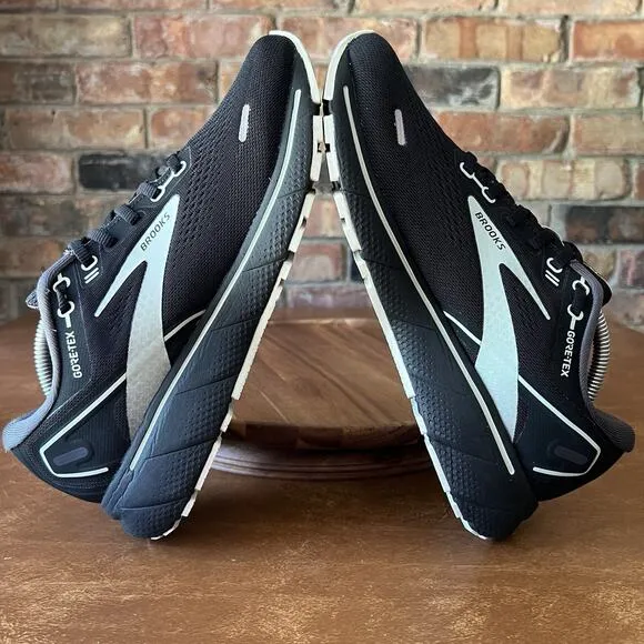 BROOKS Ghost 14 GTX Running Sneakers Shoes Women's 8.5 Black Spearmint Gore-Tex