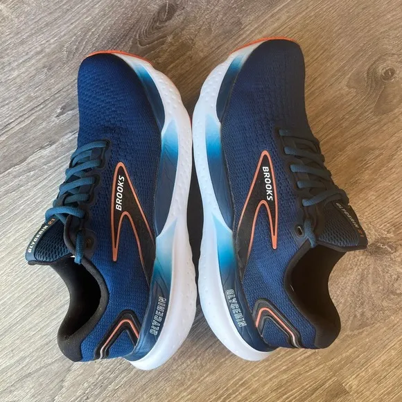 Brooks Glycerin 21 GTS Running Shoes Blue Mens 8 UK 7‎ EU 41