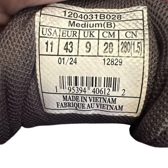 Brooks Women's Anthem 6 Running Shoes Gray with Pale Pink Soles Size 11