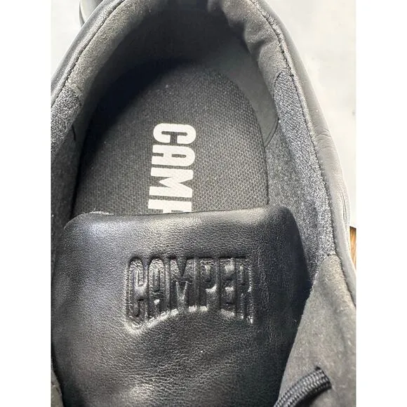 Camper Men's Chasis Sport Basket Lace Up Sneakers Shoes Black Size US 13 / EU 46