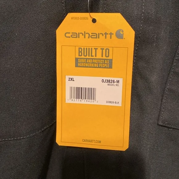 Carhartt Duck Washed Relaxed fit New men’s coat Sherpa Lined Utility jacket