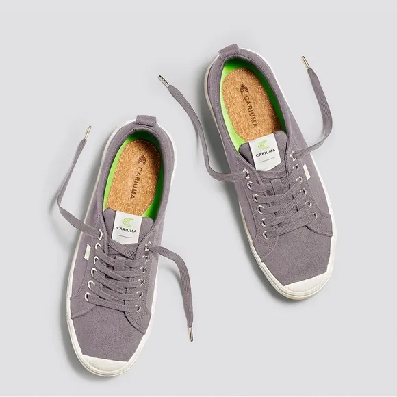 Cariuma OCA Low Mystic Grey Canvas Sneaker Shoes NEW Women’s 9