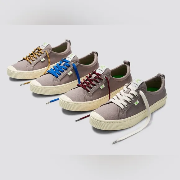 Cariuma OCA Low Mystic Grey Canvas Sneaker Shoes NEW Women’s 9