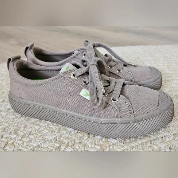 CARIUMA OCA Low Mystic Grey Canvas Sneakers Shoes Womens Size 6