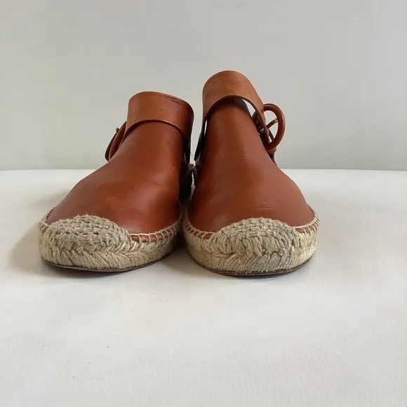 Celine Celine By Phoebe Philo Espadrille Slip-On Shoes with Jute Sole SZ 8.5