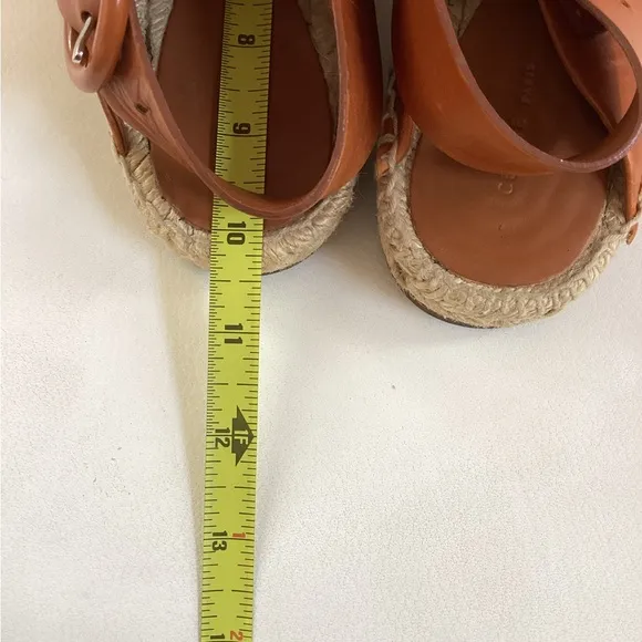 Celine Celine By Phoebe Philo Espadrille Slip-On Shoes with Jute Sole SZ 8.5