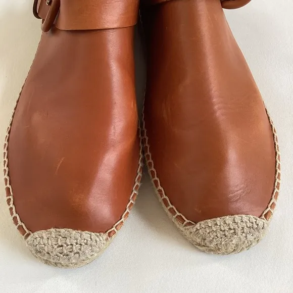 Celine Celine By Phoebe Philo Espadrille Slip-On Shoes with Jute Sole SZ 8.5