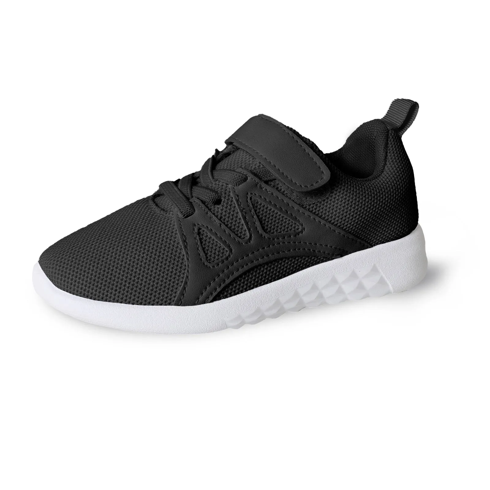 CHIN·MOON Boys Girls Kids Lightweight Tennis Sneakers Non Slip Sports Walking Shoes