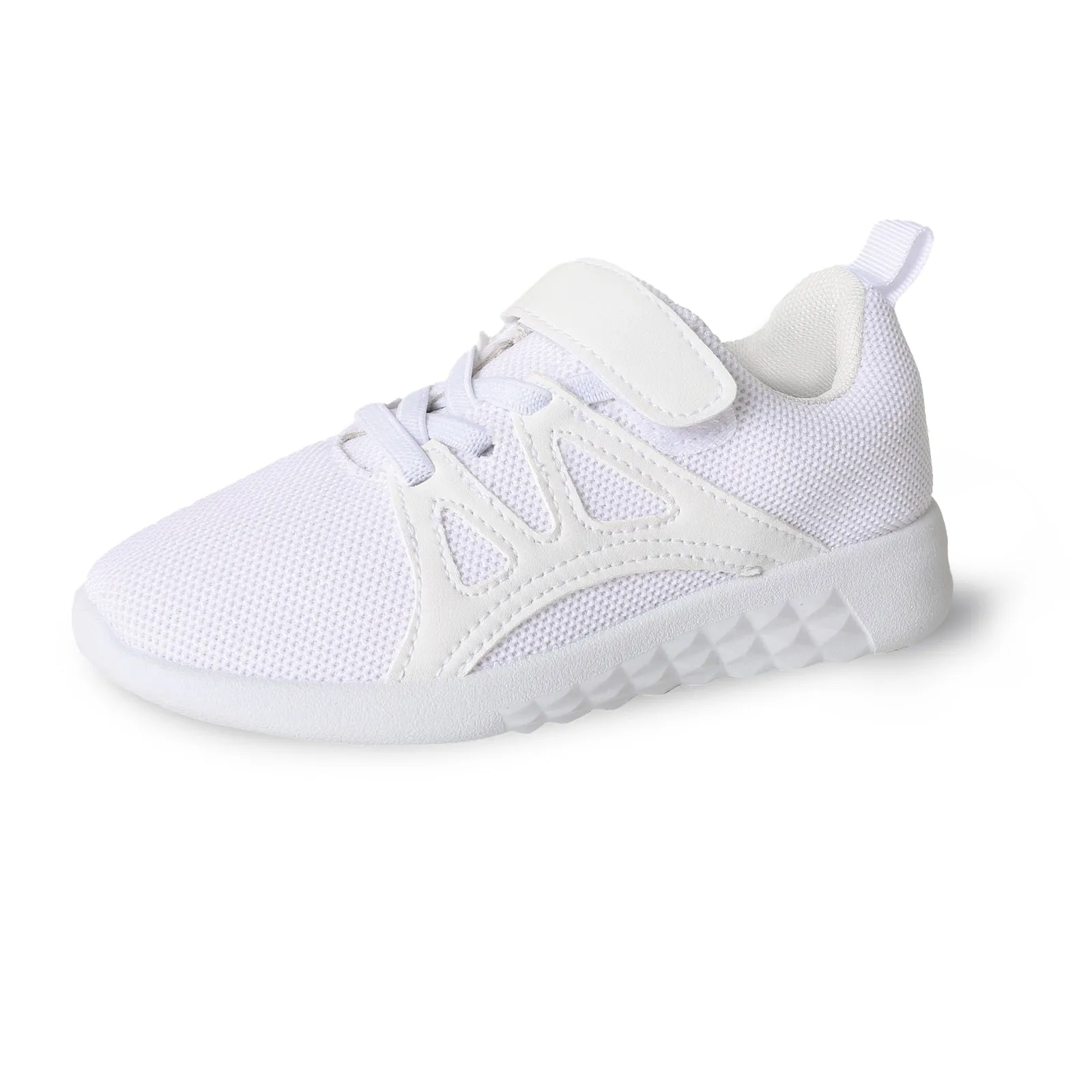 CHIN·MOON Boys Girls Kids Lightweight Tennis Sneakers Non Slip Sports Walking Shoes